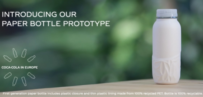 Paper bottle_Coca cola