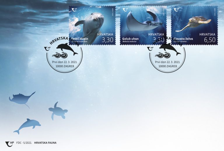 Nove prigodne marke iz serije „Hrvatska fauna“