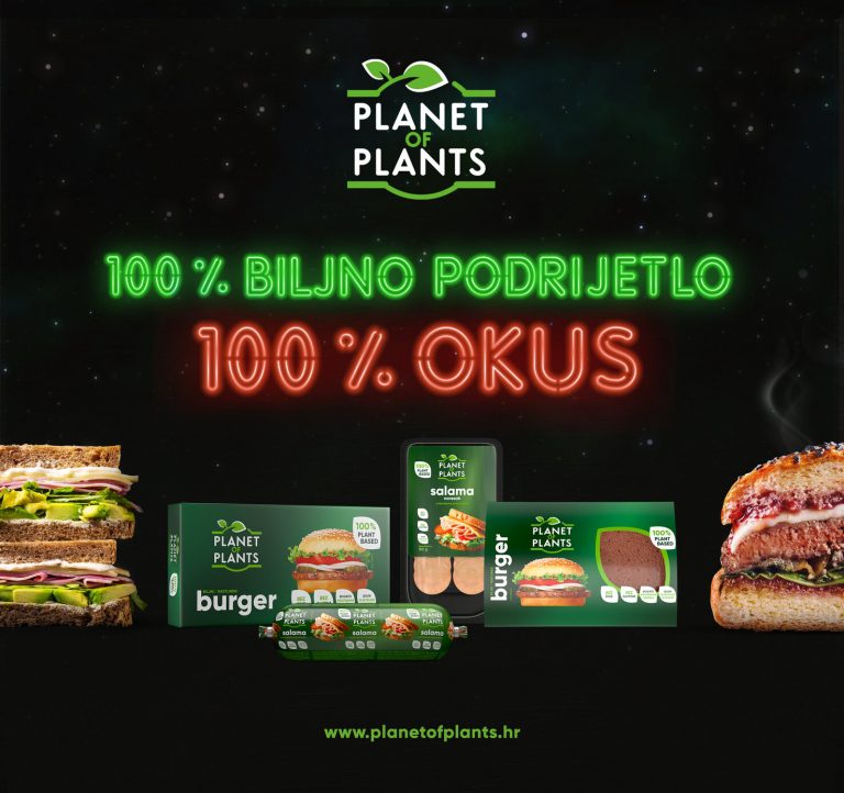 Planet of plants prva je hrvatska plant based linija proizvoda  – rezultat suradnje Zvijezde i PIK Vrbovca