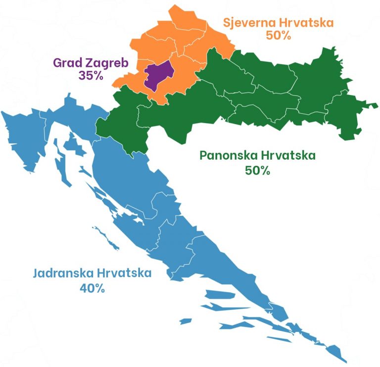 Europska komisija odobrila kartu regionalnih potpora za Hrvatsku za razdoblje 2022. – 2027.