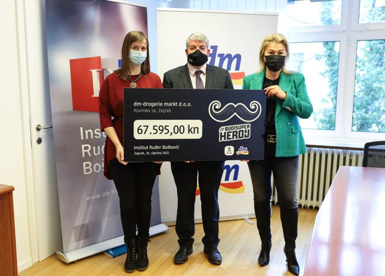 Donacija dm-a u iznosu od 67.595 kuna za nastavak istraživanja raka prostate