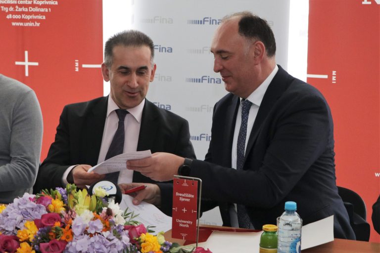 Fina i Sveučilište Sjever potpisali Sporazum o suradnji