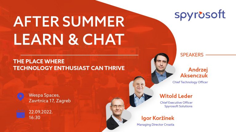 Spyrosoftov After Summer Learn&Chat