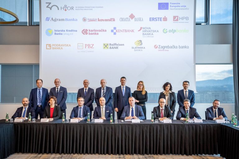 HBOR i poslovne banke potpisali Sporazume o suradnji na poslovima subvencioniranja kamata iz sredstava NPOO-a