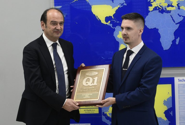 Zagrebačkoj tvornici prestižan certifikat kvalitete Ford Q1