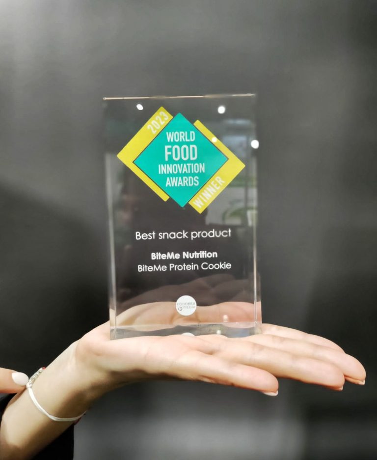 BiteMe Nutrition osvojio World Food Innovation Award za „Protein Cookies“!