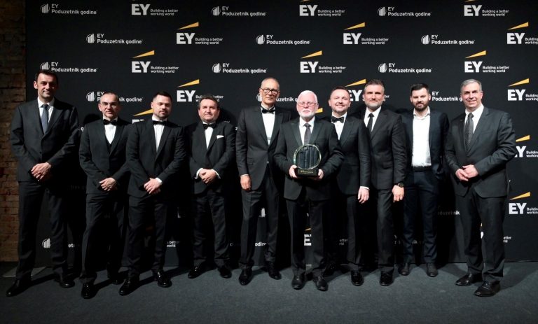 Osmi EY Poduzetnik godine je Vjekoslav Majetić iz tvrtke DOK-ING