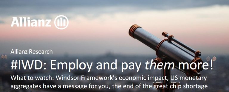 Allianz: Prema prosječnoj bruto zaradi po satu, u Europskoj uniji žene su plaćene 13 % manje od muškaraca