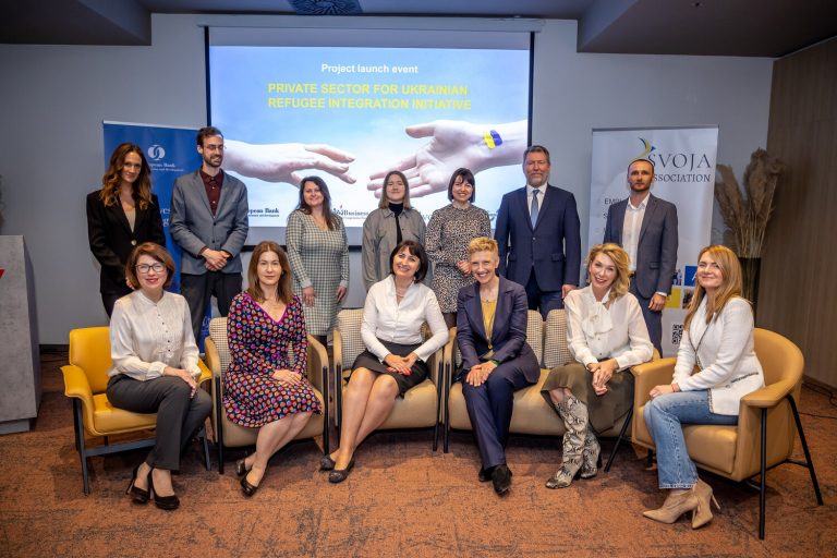 EBRD surađuje s nevladinim organizacijama u Hrvatskoj kako bi podržao integraciju izbjeglica iz Ukrajine