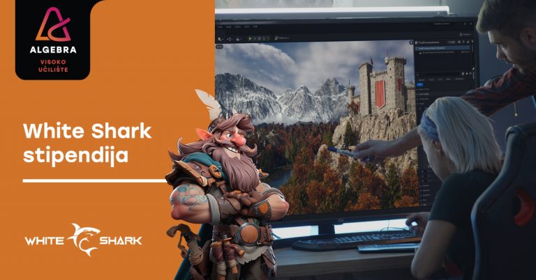 Gaming brend White Shark dodjeljuje stipendiju za sve četiri godine studija razvoja računalnih igara na Algebri