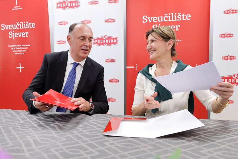 Podravka i Sveučilište Sjever sklopili ugovor o suradnji