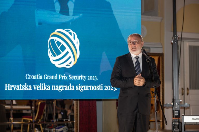 Dodjeljena Hrvatska velika nagrada sigurnosti 2023./Croatia Grand Prix Security 2023.