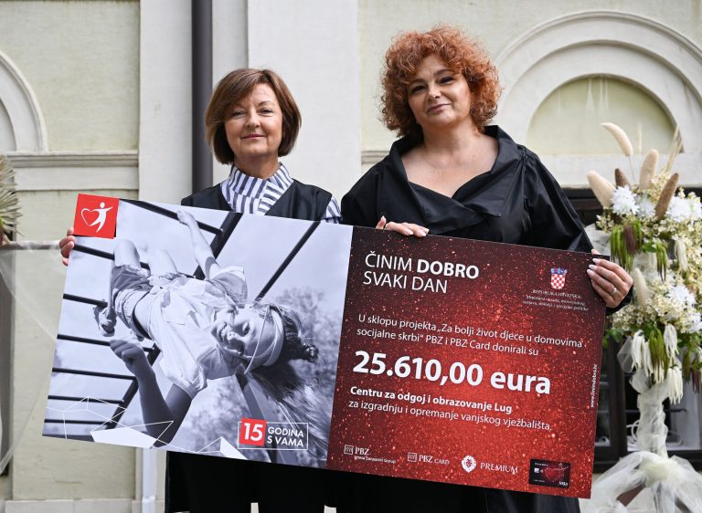 Centar za odgoj i obrazovanje Lug proslavio svoj dan otvorenjem street workout parka izgrađenog i opremljenog donacijom PBZ grupe