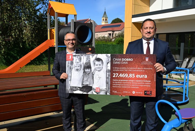 Centar za pružanje usluga u zajednici Svitanje dobio donaciju PBZ grupe vrijednu oko 30.000 eura  