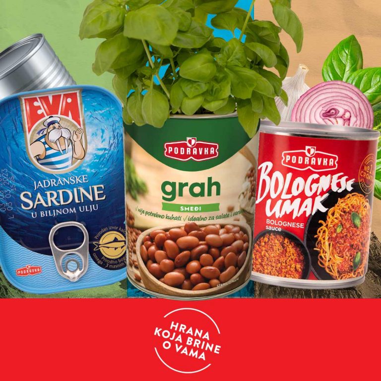 Svima draža ambalaža – Podravka limenkama ostvaruje održive ciljeve