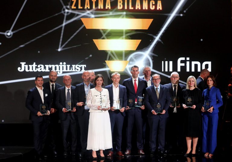 Fina 16. put dodijelila nagrade Zlatna bilanca najboljim hrvatskim tvrtkama
