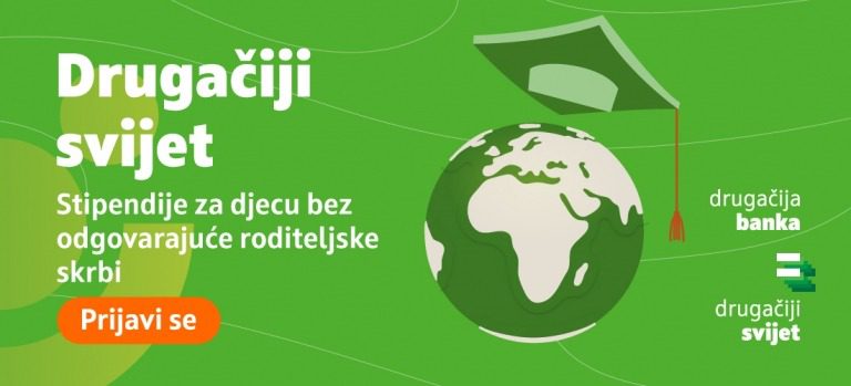 Prijavi se za stipendije ‘Drugačiji svijet’ za djecu bez odgovarajuće roditeljske skrbi