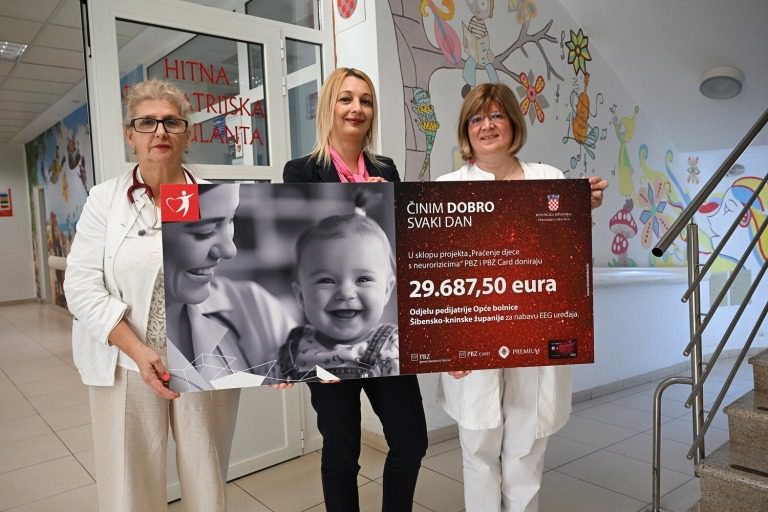 Holter EEG uređaj za  bolju zdravstvenu skrb malenih pacijenata Šibensko-kninske županije