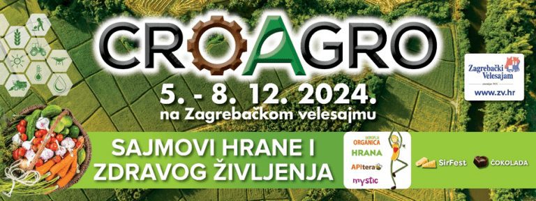 Završeni CroAGRO i SAJMOVI HRANE I ZDRAVOG ŽIVLJENJA