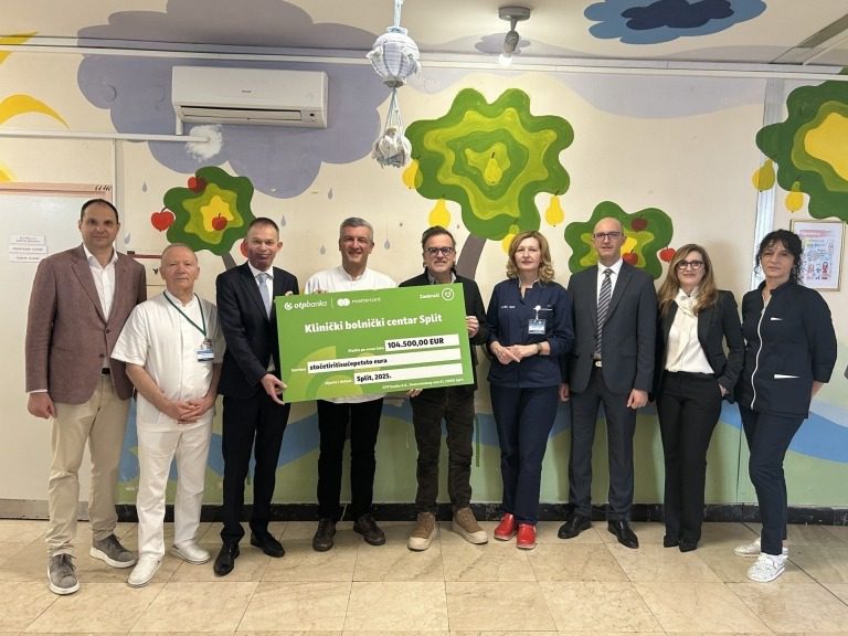 OTP banka i građani zaokružili 104.500 eura za djecu splitske bolnice