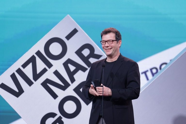 Nebojša Slijepčević, redatelj i scenarist filma ‘Čovjek koji nije mogao šutjeti’, je Vizionar godine