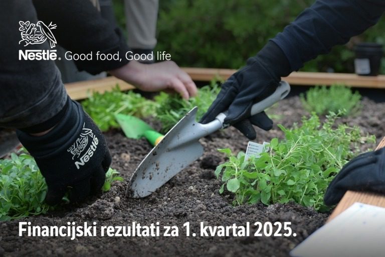 Nestlé ostvario organski rast od 2,8 % u prvom kvartalu ove godine