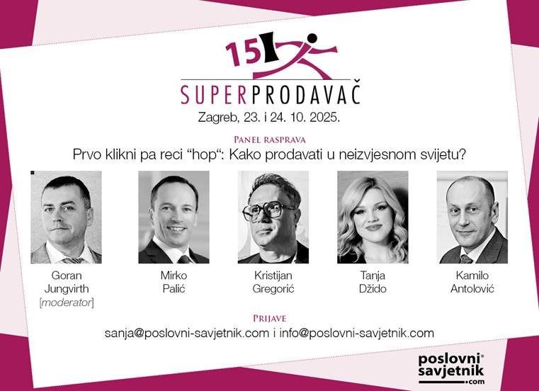 Jubilarni petnaesti Superprodavač! Prvo klikni pa reci „hop“- kako prodavati u neizvjesnom svijetu