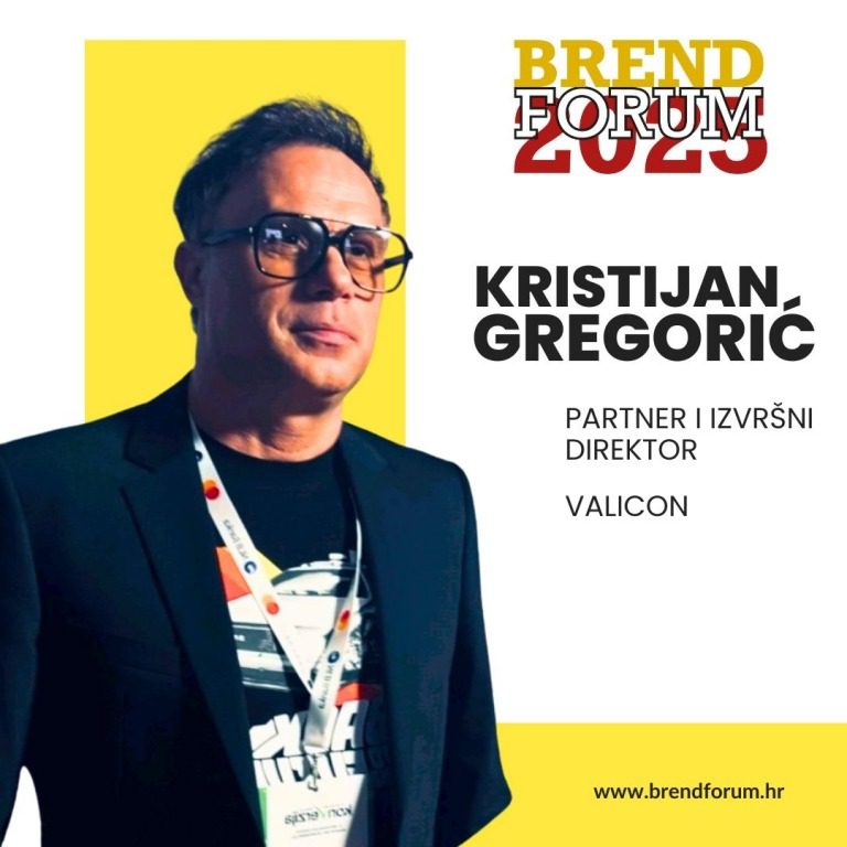 Kristijan Gregorić na Brend Forumu 2025. o vrijednosti brenda