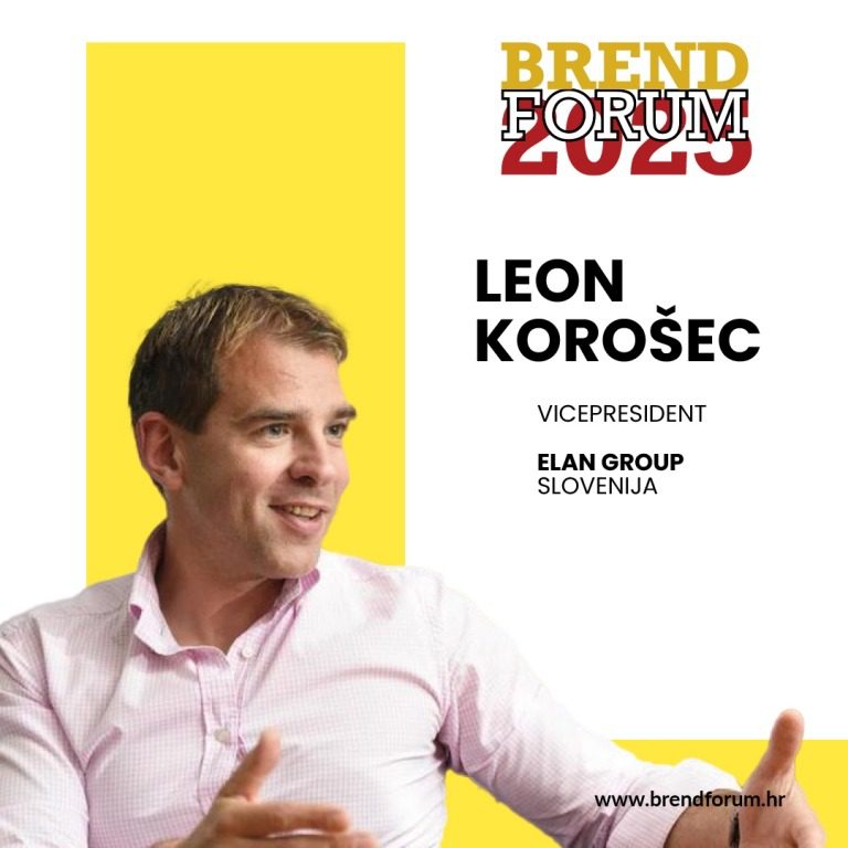 Potpredsjednik Elan Grupe Leon Korošec na Brend Forumu 2025.