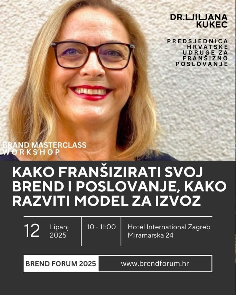 Ljiljana Kukec o franšizama i mogućnostima razvoja na Brend Forumu 2025.