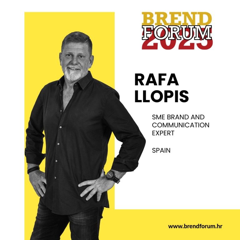 Rafa Llopis dolazi na Brend Forum 2025!