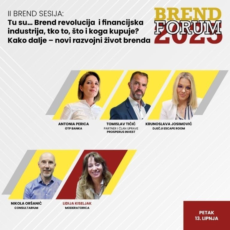 Brend Forum panel TU SU… BREND REVOLUCIJA I FINANCIJSKA INDUSTRIJA: Tko to, što i koga kupuje? Kako dalje – novi razvojni život brenda.