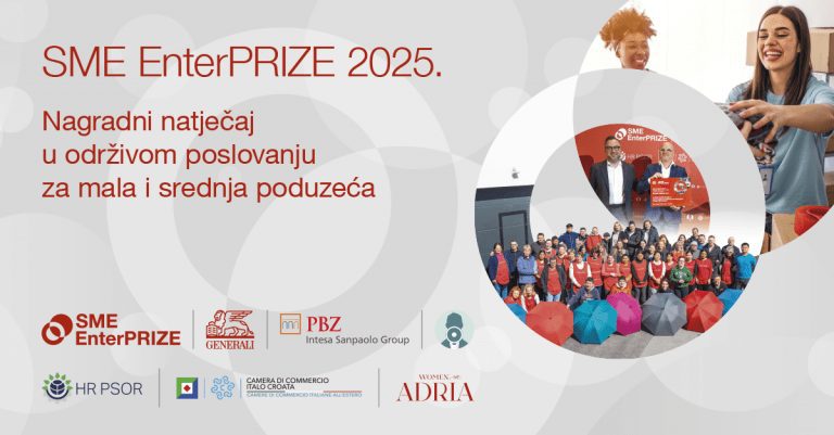 Posljednji dani za prijavu! Osvojite nagrade i europsku vidljivost uz Generali SME EnterPRIZE natječaj