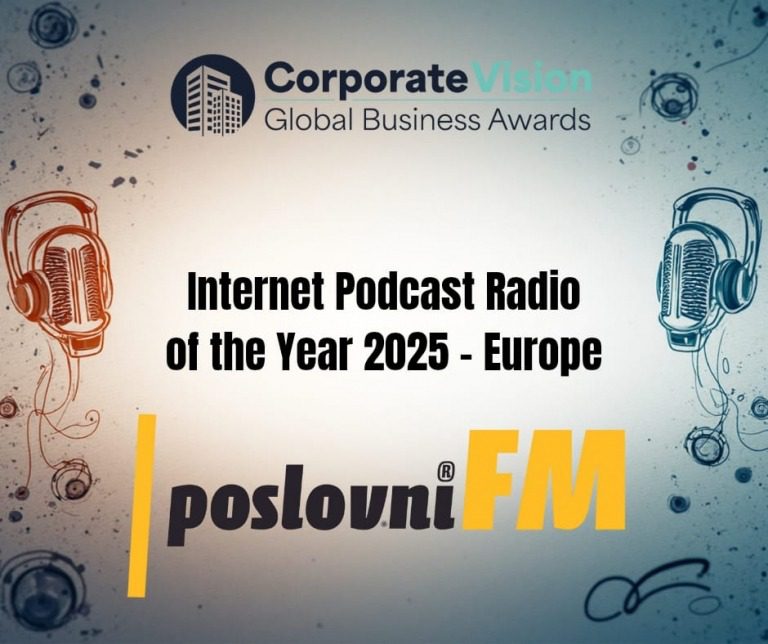 Poslovni FM je Internet Podcast Radio of the Year u Europi za 2025. godinu!