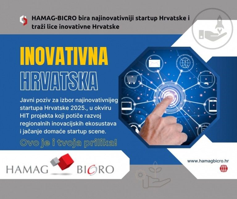 HAMAG-BICRO bira najinovativniji startup 2025. godine