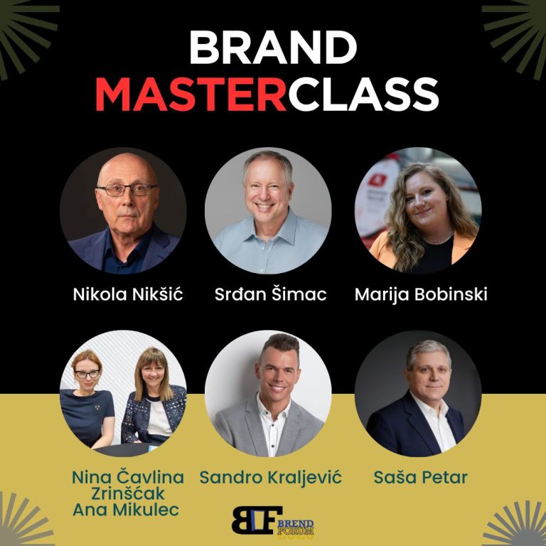 BRAND MASTERCLASS 2026: Znanje koje vaš brend sutra mora imati